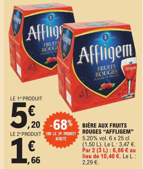 Bière Aux Fruits Rouges "affligem"