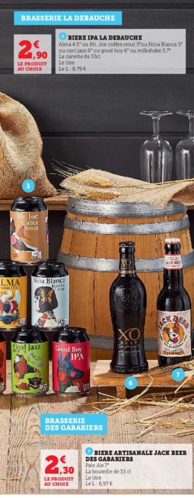 bière ipa la débauche, bière artisanale jack beer des gabariers