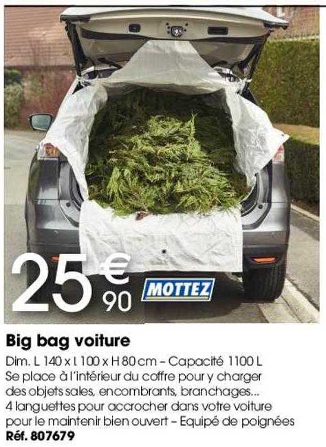 big bag voiture mottez