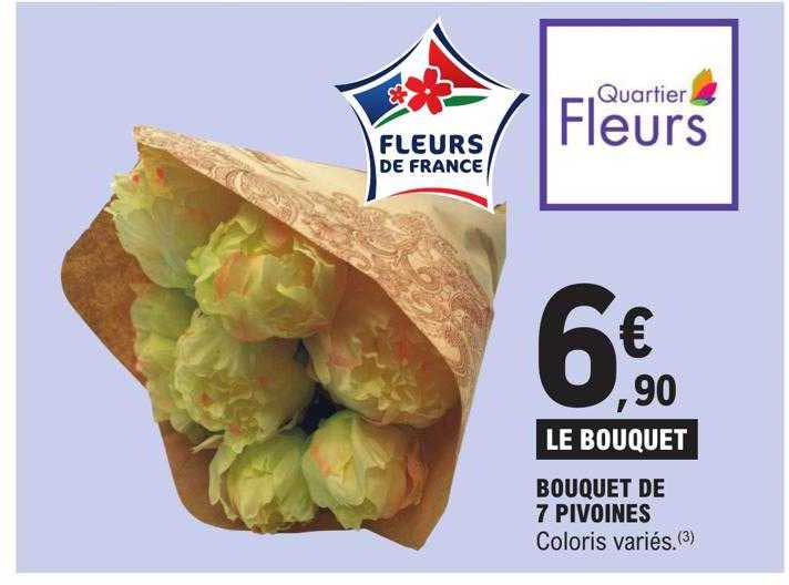 Bouquet De 7 Pivoines