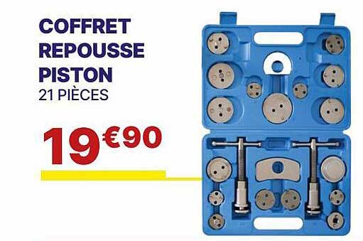 coffret repousse piston