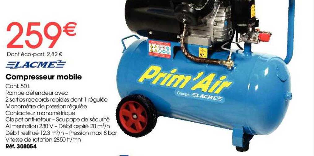 Compresseur Mobile Lacme
