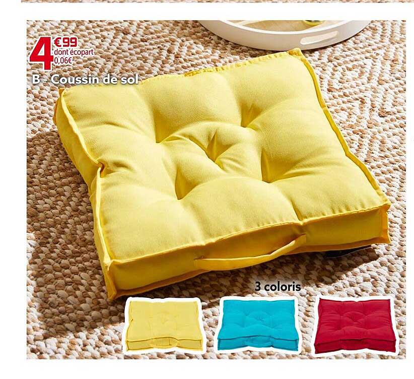 Coussin De Sol