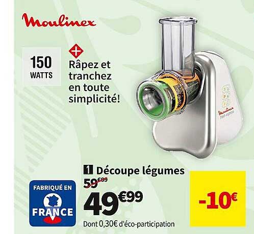 Découpe Légumes Moulinex