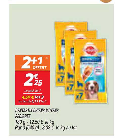 dentastix chiens moyens pedigree