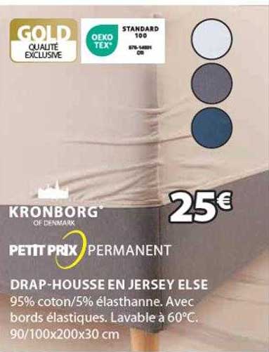 drap-housse en jersey else