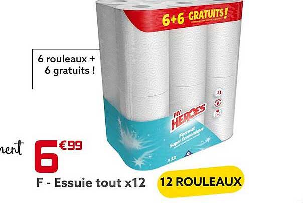 essuie tout x 12 my heroes