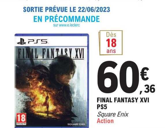 final fantasy xvi ps5