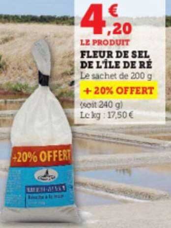 fleur de sel de l'île de ré