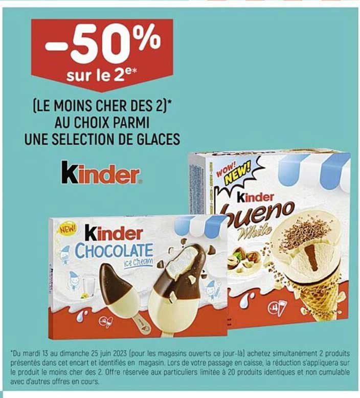 Glaces Kinder