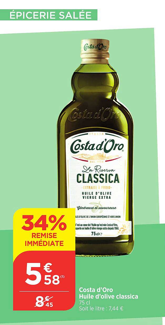 huile d'olive classica costa d'oro