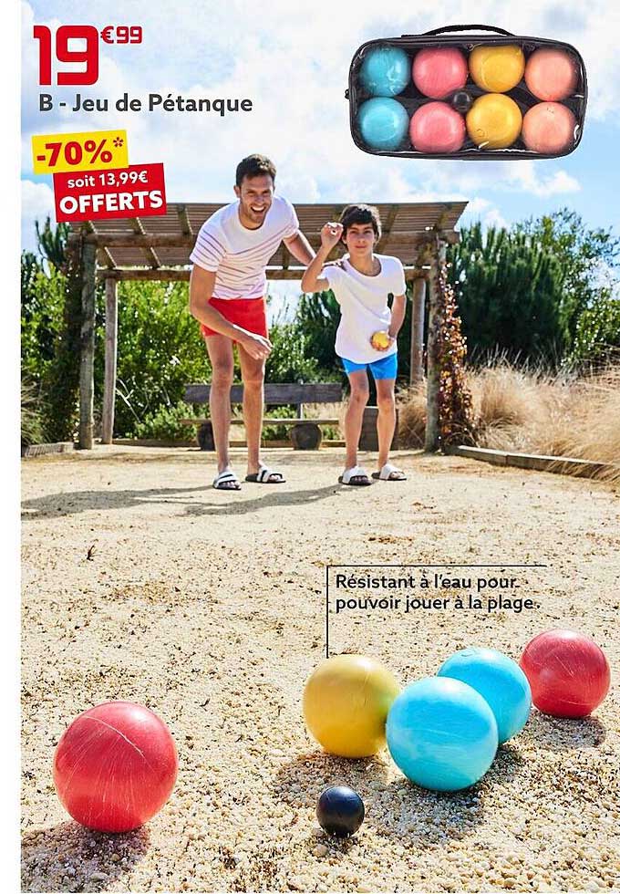 jeu de pétanque