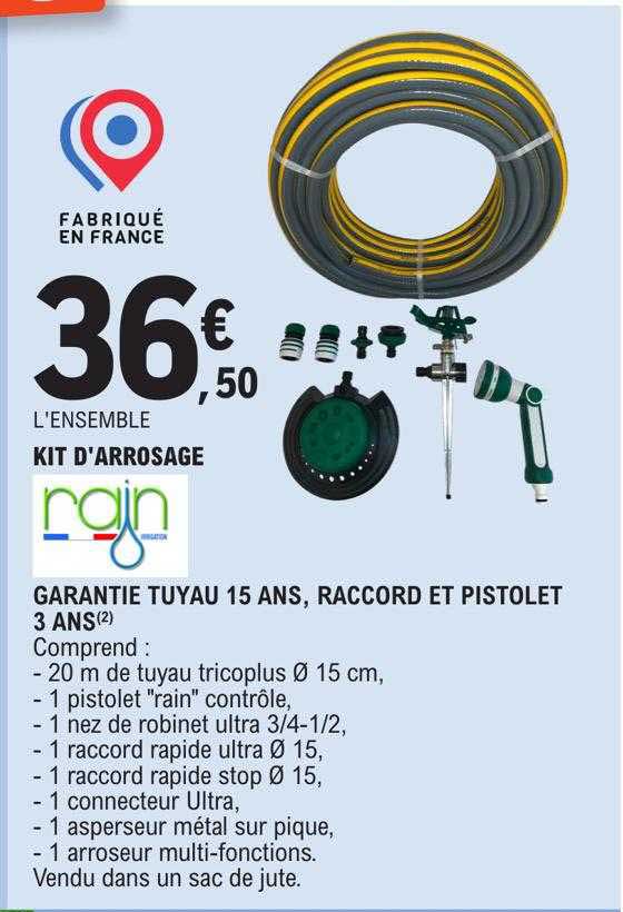 kit d'arrosage rain