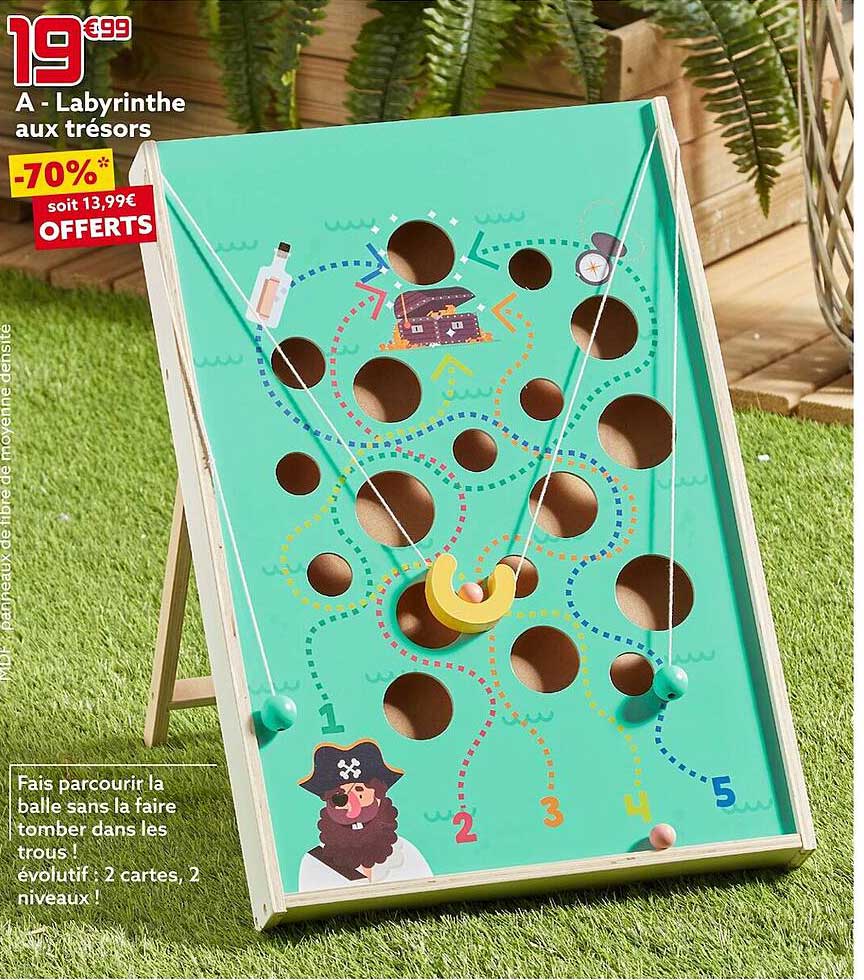 labyrinthe aux trésors