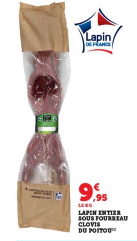 lapin entier sous fourreau clovis du poitou