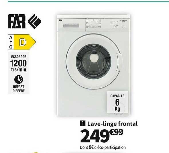 lave-linge frontal far