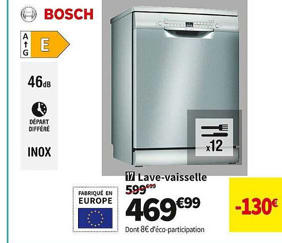 lave-vaisselle bosch