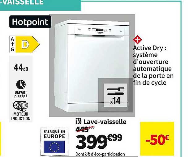 Lave-vaisselle Hotpoint