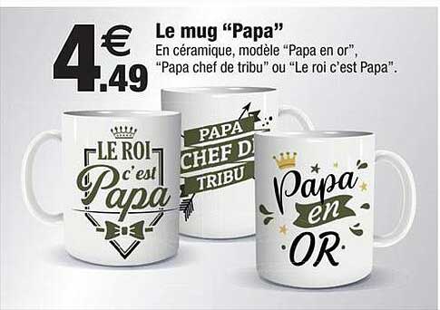 le mug "papa"