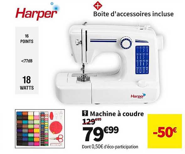 machine à coudre harper