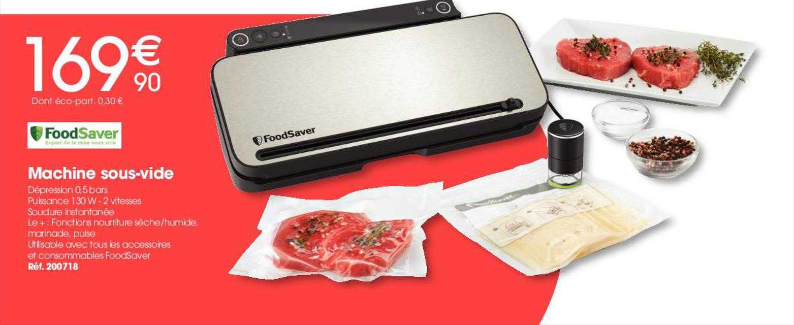 machine sous-vide foodsaver