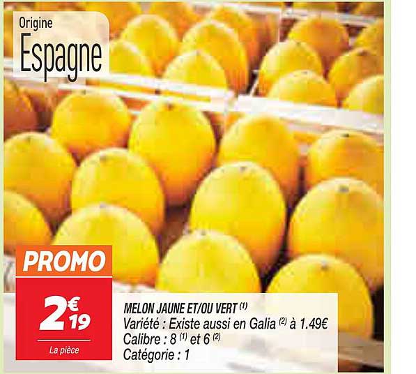 melon jaune et-ou vert