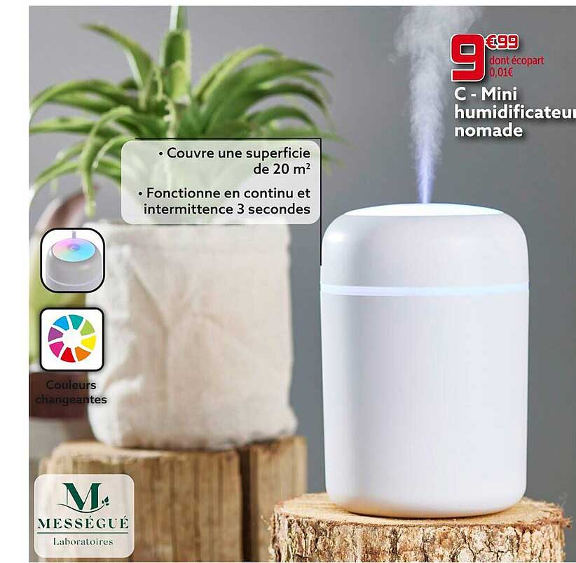 Mini Humidificateur Nomade