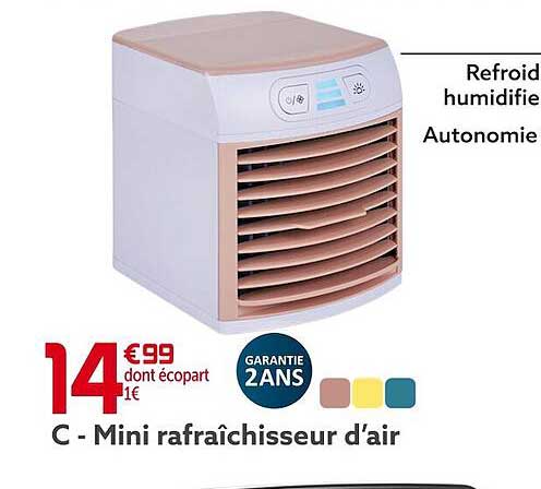 mini rafraîchisseur d'air