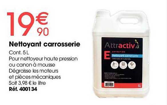 nettoyant carroserie