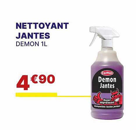 nettoyant jantes  carplan