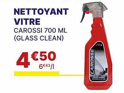 Nettoyant Vitre Carossi