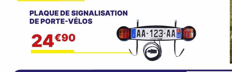 plaque de signalisation de porte-vélos