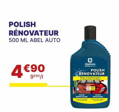 polish rénovateur abel auto