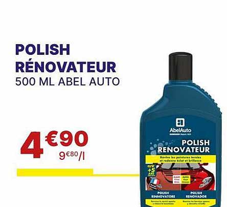 polish rénovateur abelauto