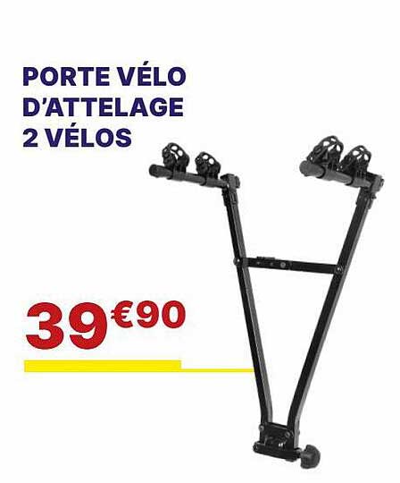 porte vélo d'attelage 2 vélos