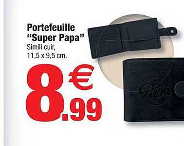 portefeuille "super papa"