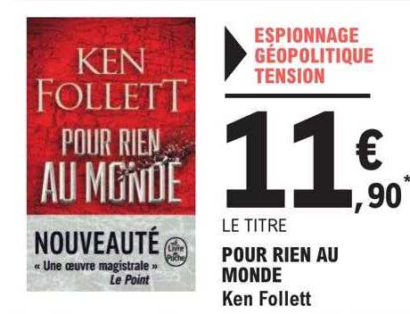 pour rien au monde - ken follett