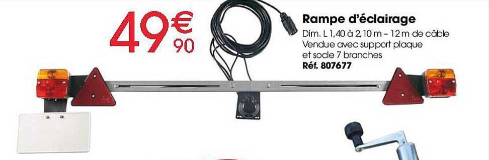 rampe d'éclairage