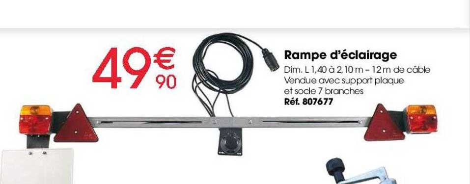 rampe d'éclairage