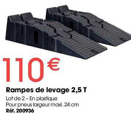rampes de levage 2,5t