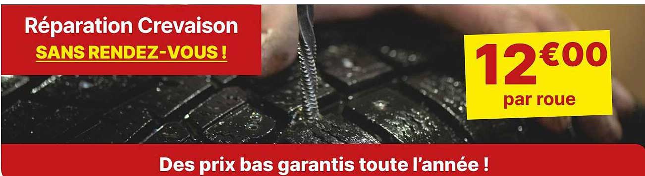 Réparation Crevaison
