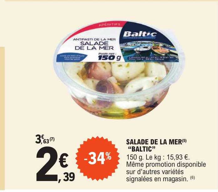 Salade De La Mer "baltic"