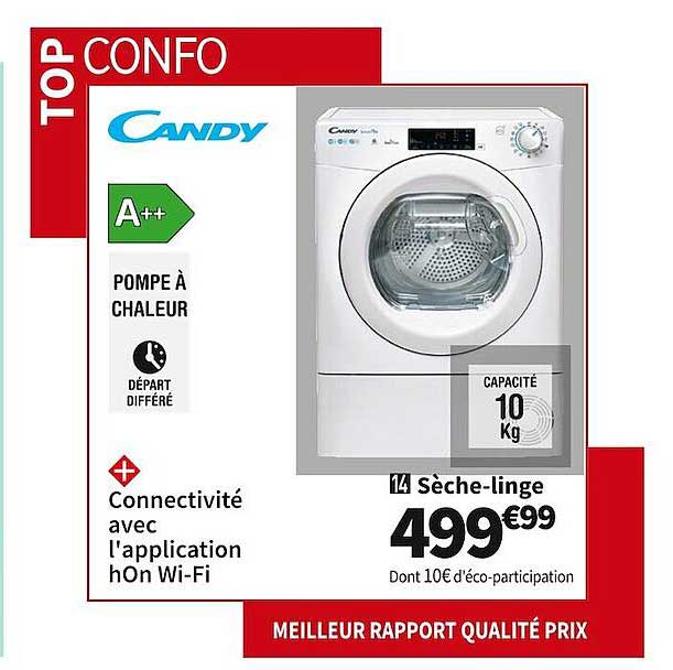 sèche-linge candy