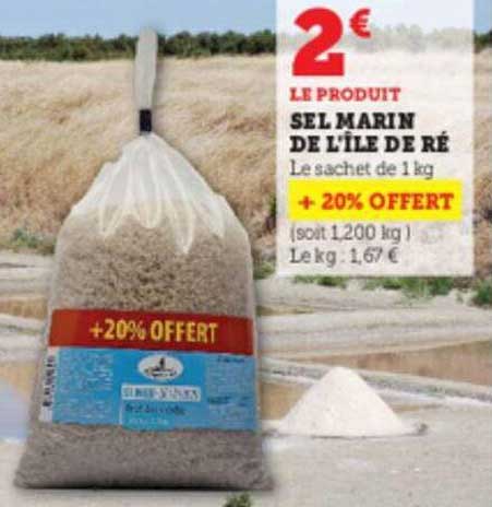 sel marin de l'île de ré