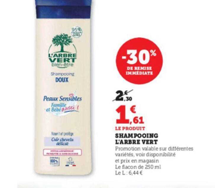 shampooing l'arbre vert