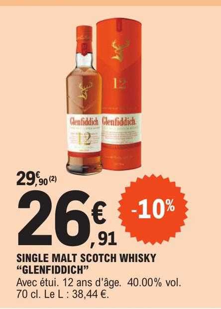 single malt scotch whisky "glenfiddich"