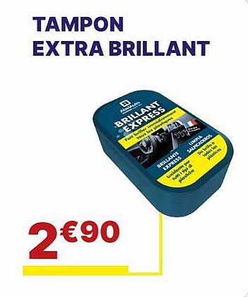 tampon extra brillant