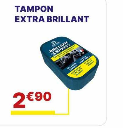 tampon extra brillant