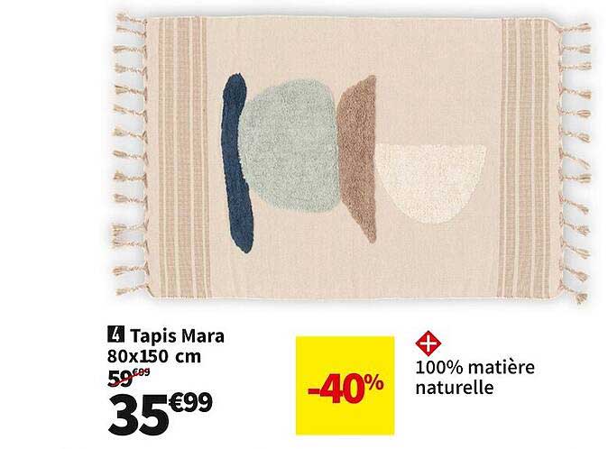 tapis mara 80 x 150 cm