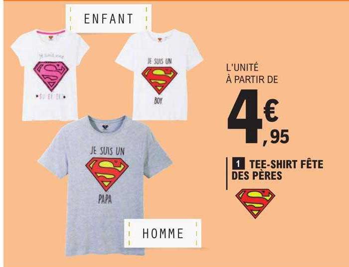 tee-shirt fête des pères
